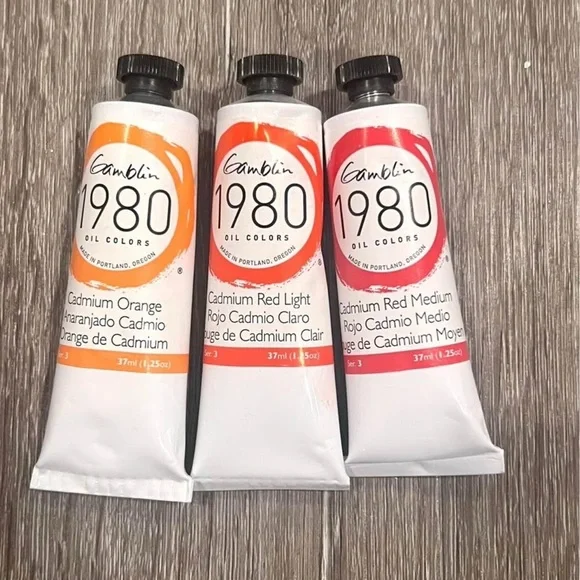 20 Gamblin 1980 High Series Oil Paint Bundle For Artists- Oil Painting NEW - Picture 4 of 9